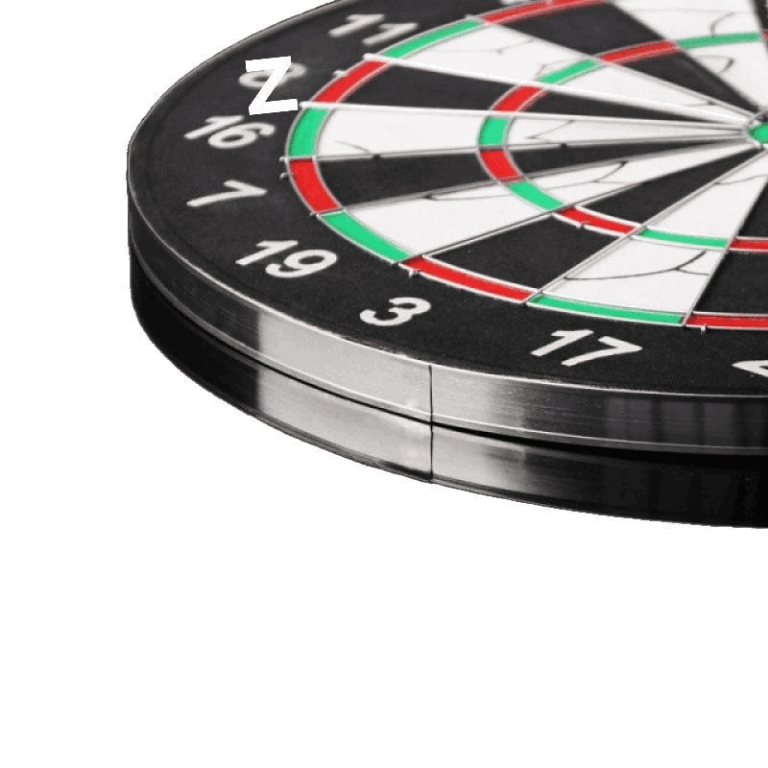 Competitive dart board