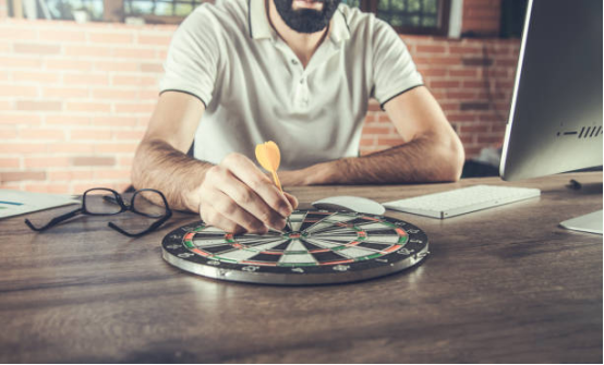 Many professional dart board players