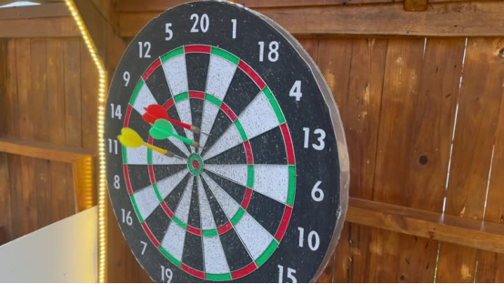 Why can a dart board be a deep healing tool for solitude?