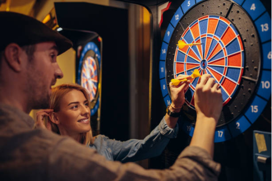 Why does the rebound feel of a dartboard affect confidence?